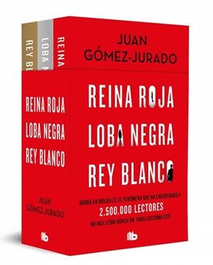Trilogía Reina roja (Pack con: Reina roja | Loba negra | Rey blanco) (Antonia Sc | 9788413145037 | Gómez-Jurado, Juan