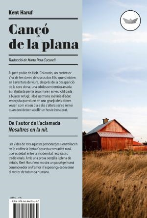 Cançó de la plana | 9788494601484 | Haruf, Kent