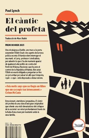 El Càntic del profeta | 9788419332776 | Lynch, Paul