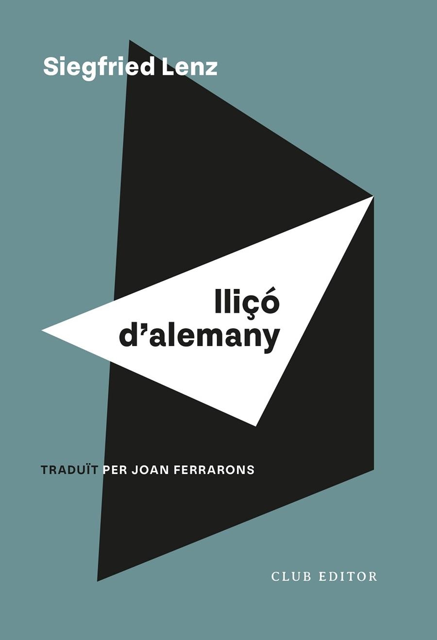 Lliçó d'alemany | 9788473294850 | Lenz, Siegfried
