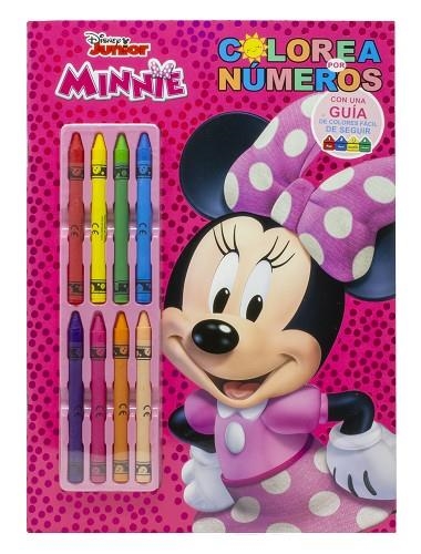 Minnie. Colorea por números con ceras | 9788410029552 | Disney