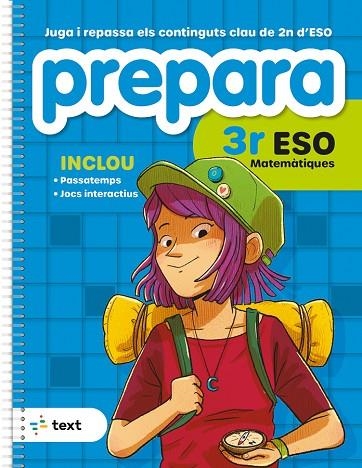 Prepara 3r ESO Matemàtiques | 9788441235847 | Díez Sardà, Lluís/ Martorell i Sabaté, Eduard/ Miquel i Rigual, Joan