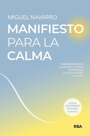 Manifiesto para la calma | 9788491874744 | Navarro, Miguel