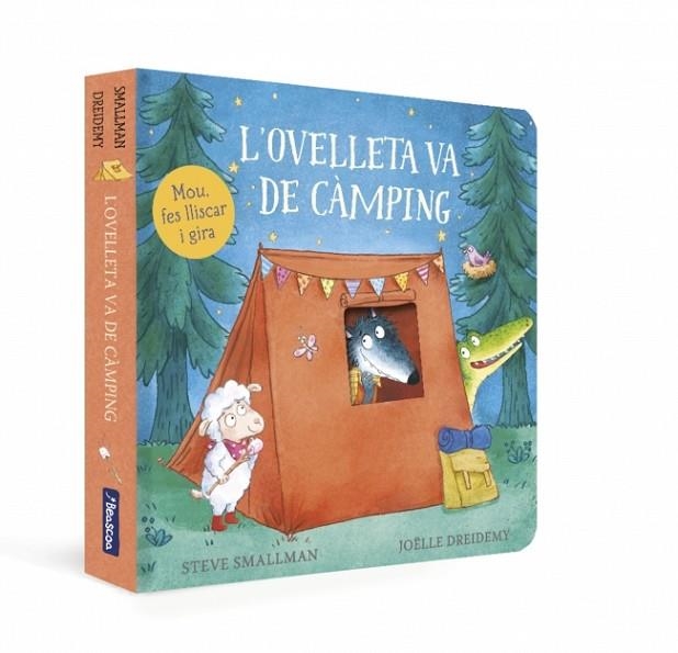 L'ovelleta va de càmping (L'ovelleta que va venir a sopar. Llibre de cartró) | 9788448870409 | Smallman, Steve