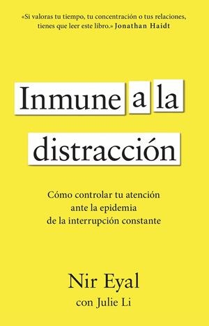 Inmune a la distracción | 9788411003933 | Eyal, Nir