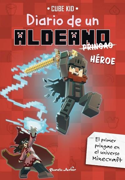 Minecraft. Diario de un aldeano pringao. Héroe | 9788408305125 | Cube Kid