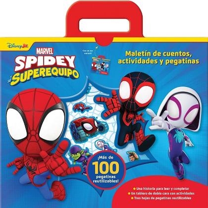 Spidey y su superequipo. Maletín de cuentos, actividades y pegatinas | 9788410362048 | Marvel