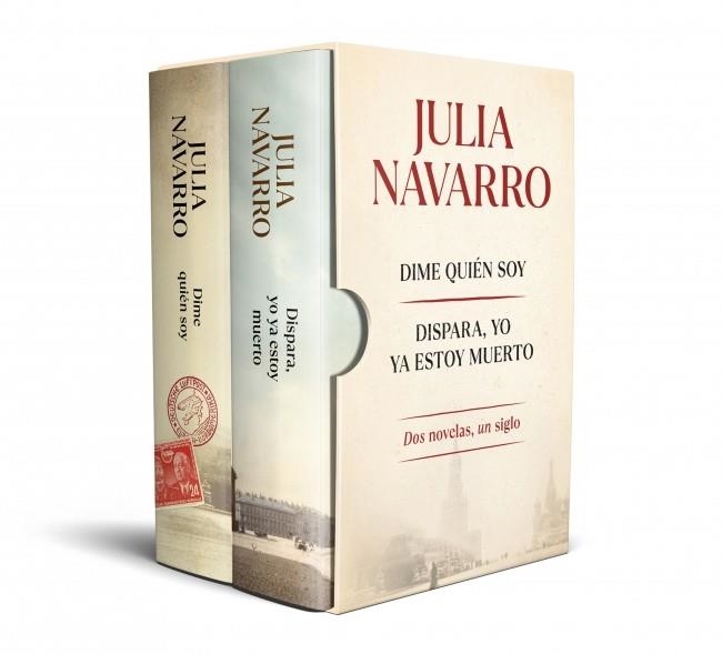 Estuche Julia Navarro (contiene: Dime quién soy | Dispara, yo ya estoy muerto) | 9788466378529 | Navarro, Julia
