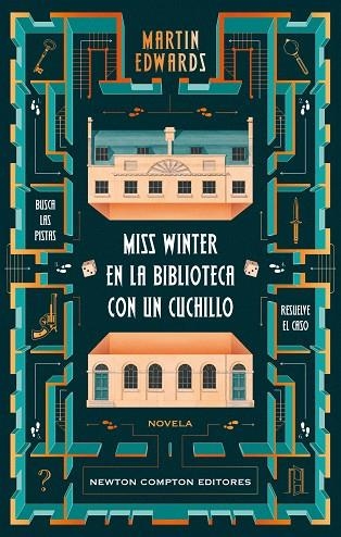 Miss Winter en la biblioteca con un cuchillo | 9791387575045 | Edwards, Martin