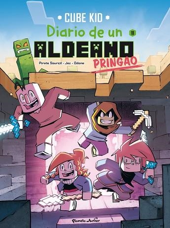 Minecraft. Diario de un aldeano pringao. Cómic 11 | 9788408308997 | Cube Kid