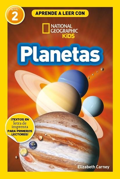 Aprende a leer con National Geographic (Nivel 2) - Planetas | 9788482988467 | Carney, Elizabeth