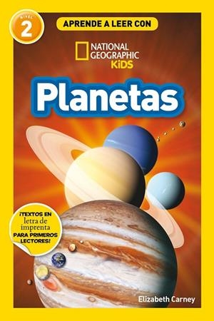 Aprende a leer con National Geographic (Nivel 2) - Planetas | 9788482988467 | Carney, Elizabeth