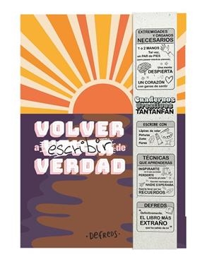 Cuaderno creativo: Volver a escribir de verdad | 9788419434012 | Defreds