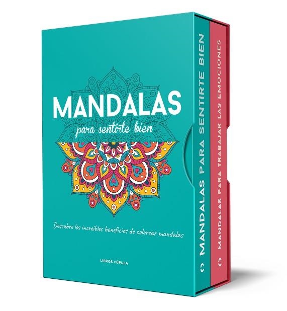 Estuche  Mandalas para sentirte bien + Mandalas para trabajar tus emociones | 9788448045289 | AA. VV.