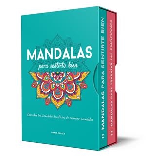 Estuche  Mandalas para sentirte bien + Mandalas para trabajar tus emociones | 9788448045289 | AA. VV.
