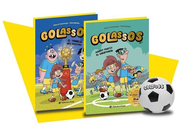 Estoig Golassos: 2 llibres + pilota | 9788419912510 | Casamayor, Alberto