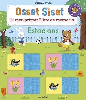 Osset Siset. El meu primer llibre de memòria. Estacions | 9791387519803 | Davies, Benji