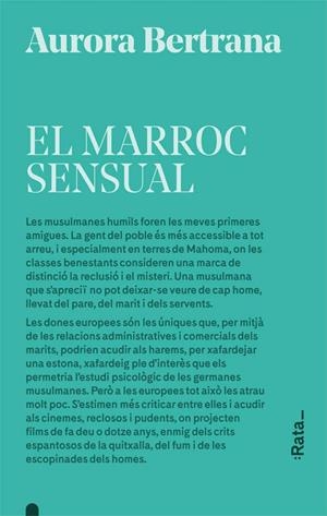 El Marroc sensual | 9788416738601 | Bertrana, Aurora