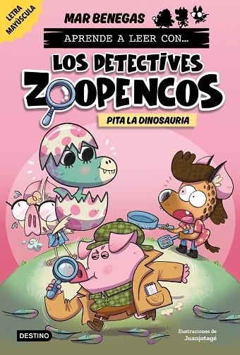 Aprende a leer con... Los Detectives Zoopencos 10. Pita la dinosauria | 9788408312864 | Benegas, Mar