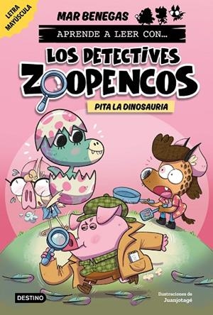 Aprende a leer con... Los Detectives Zoopencos 10. Pita la dinosauria | 9788408312864 | Benegas, Mar