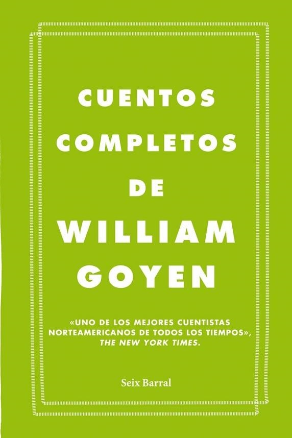 Cuentos completos | 9788432209666 | Goyen, William