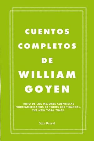 Cuentos completos | 9788432209666 | Goyen, William