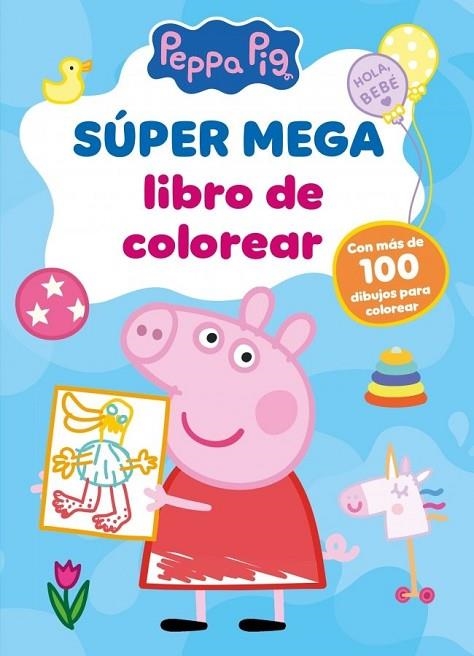 Súper mega libro de colorear (Peppa Pig. Actividades) | 9788448872519 | , Hasbro