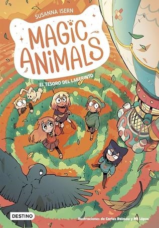 Magic Animals 11. El tesoro del laberinto | 9788408316763 | Isern, Susanna / Dalmau, Carles / LOPEZ, NIL