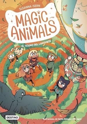 Magic Animals 11. El tesoro del laberinto | 9788408316763 | Isern, Susanna / Dalmau, Carles / LOPEZ, NIL