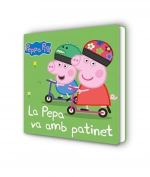 Peppa Pig. Llibre de cartró - Pepa va amb patinet, La | 9788448869557 | , Hasbro