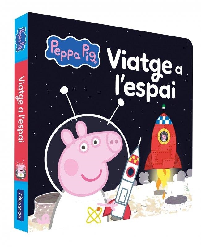 Peppa Pig. Llibre de cartró - Viatge a l'espai | 9788448872328 | , Hasbro