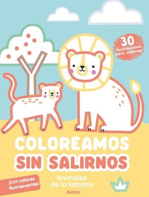 Coloreamos sin salirnos. Animales de la sabana | 9791039576161 | Ghataora, Nina
