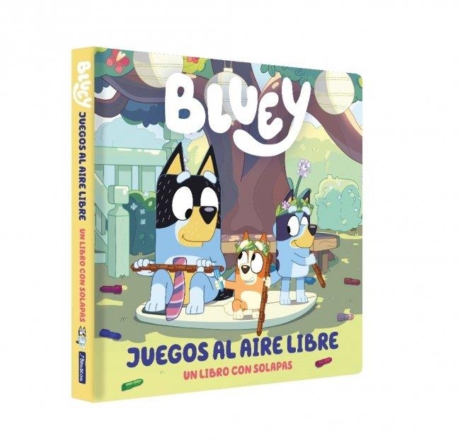Bluey. Libro de cartón con solapas - Juegos al aire libre | 9788448872731 | BLUEY, Bluey