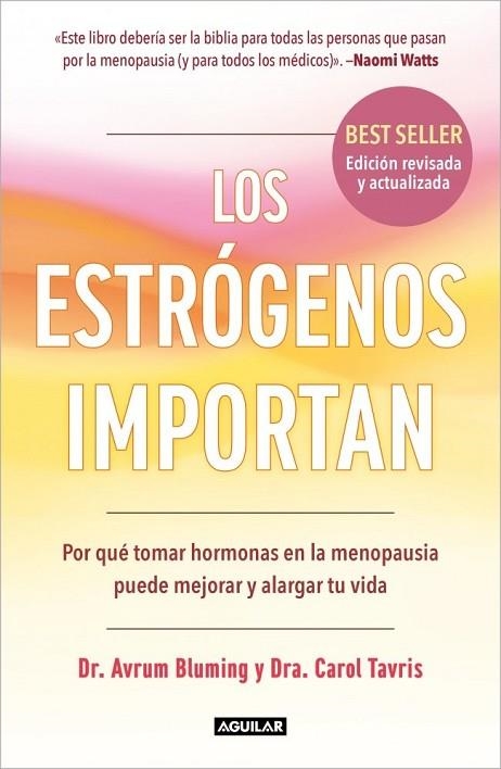 Los estrógenos importan | 9788403526402 | Bluming, Dr. Avrum / Tavris, Dra. Carol