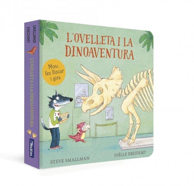 L'ovelleta i la dinoaventura (L'ovelleta que va venir a sopar. Llibre de cartró | 9788448866983 | Smallman, Steve