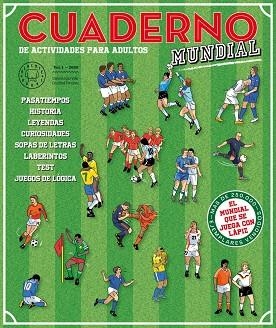 Cuaderno de actividades para adultos- MUNDIAL de fútbol | 9791387748029