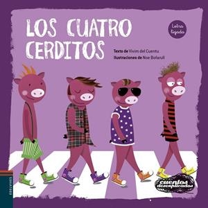 Los Cuatro Cerditos | 9788414067178 | Vivim del Cuentu,
