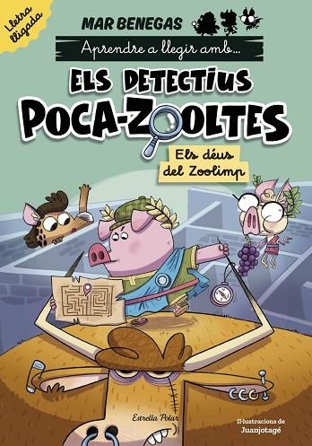 Aprendre a llegir amb els detectius Poca-zooltes Lletra lligada 2. Els déus del | 9791387783013 | Benegas, Mar