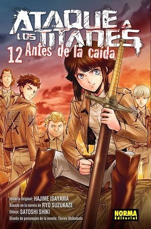 ATAQUE A LOS TITANES.12 ANTES DE LA CAIDA | 9788467934663 | Isayame / Suzukae / Shibamoto / Shiki