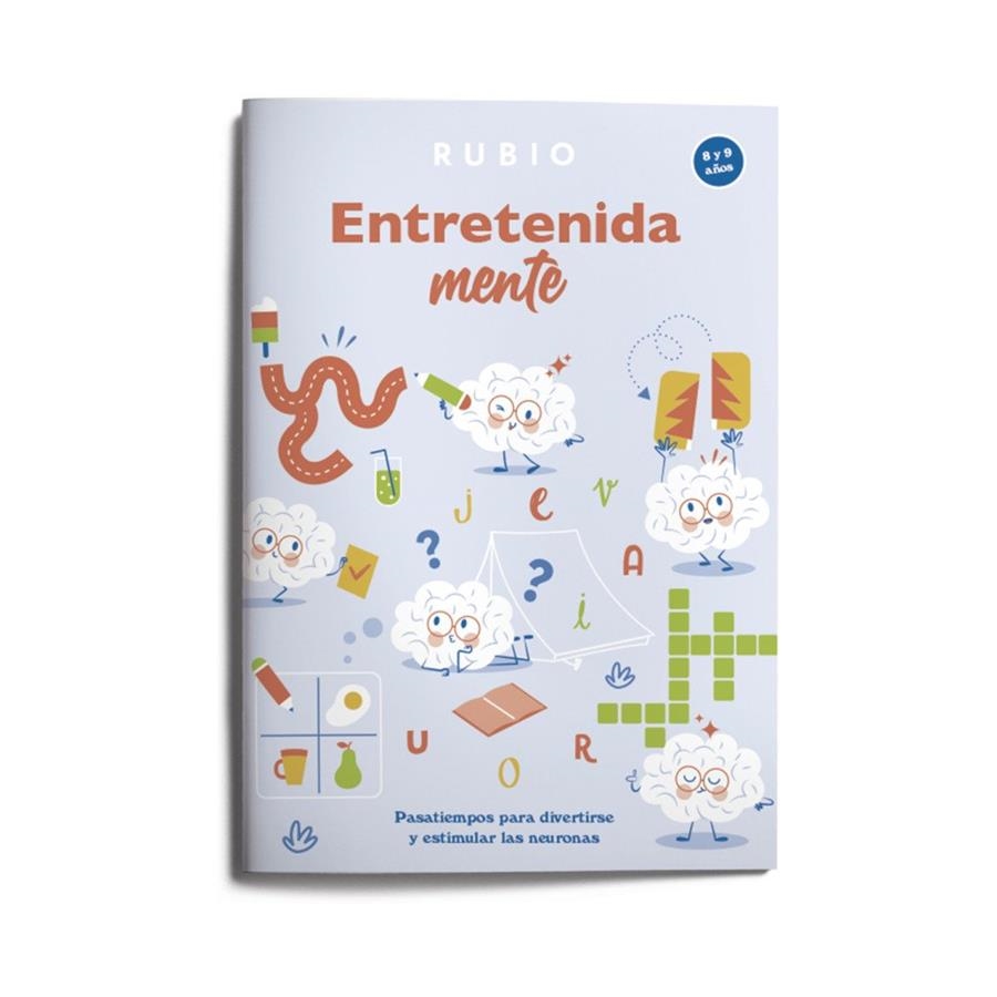 EntretenidaMENTE. Pasatiempos para divertirse y estimular las neuronas (8–9 años | 9788418964923 | Sapiña González, Águeda