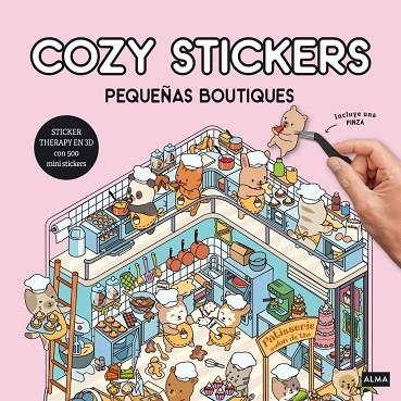Pequeñas boutiques (Cozy Stickers) | 9791387752545 | Boyer, Alain