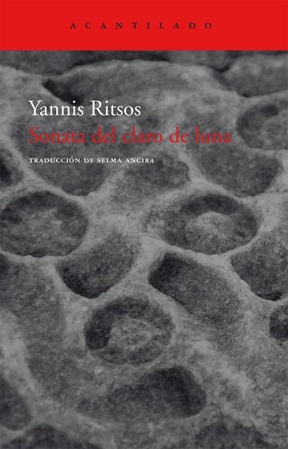 Sonata del claro de luna | 9788496834286 | Ritsos, Yannis
