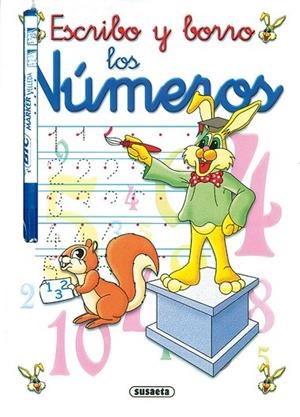 Escribo y borro los números | 9788467777956 | Ediciones, Susaeta
