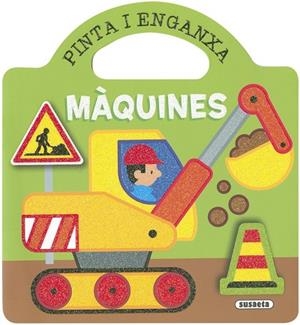 Màquines (pinta i enganxa) | 9788467778656 | Busquets, Jordi