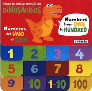 Aprendo los números en inglés con dinosaurios | 9791370343118 | Ediciones, Susaeta