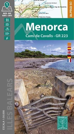 Menorca - Camí de Cavalls GR 223 | 9788470111648 | , Alpina
