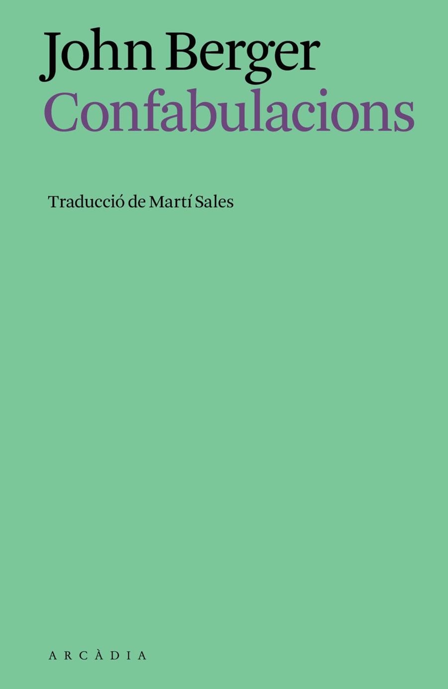 Confabulacions | 9791399136937 | Berger, John