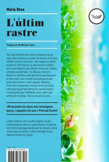 L'ULTIM RASTRE - CAT | 9791387726591 | Reva, Maria