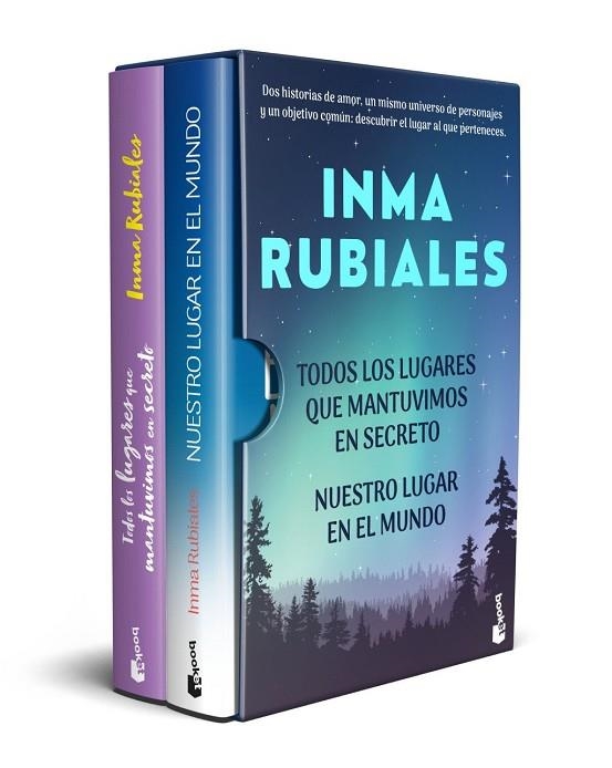 Estuche Todos los lugares + Nuestro lugar en el mundo | 9788408327516 | Rubiales, Inma