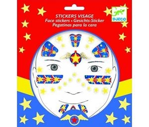 Enganxines cara Superheroi | 3070900092198